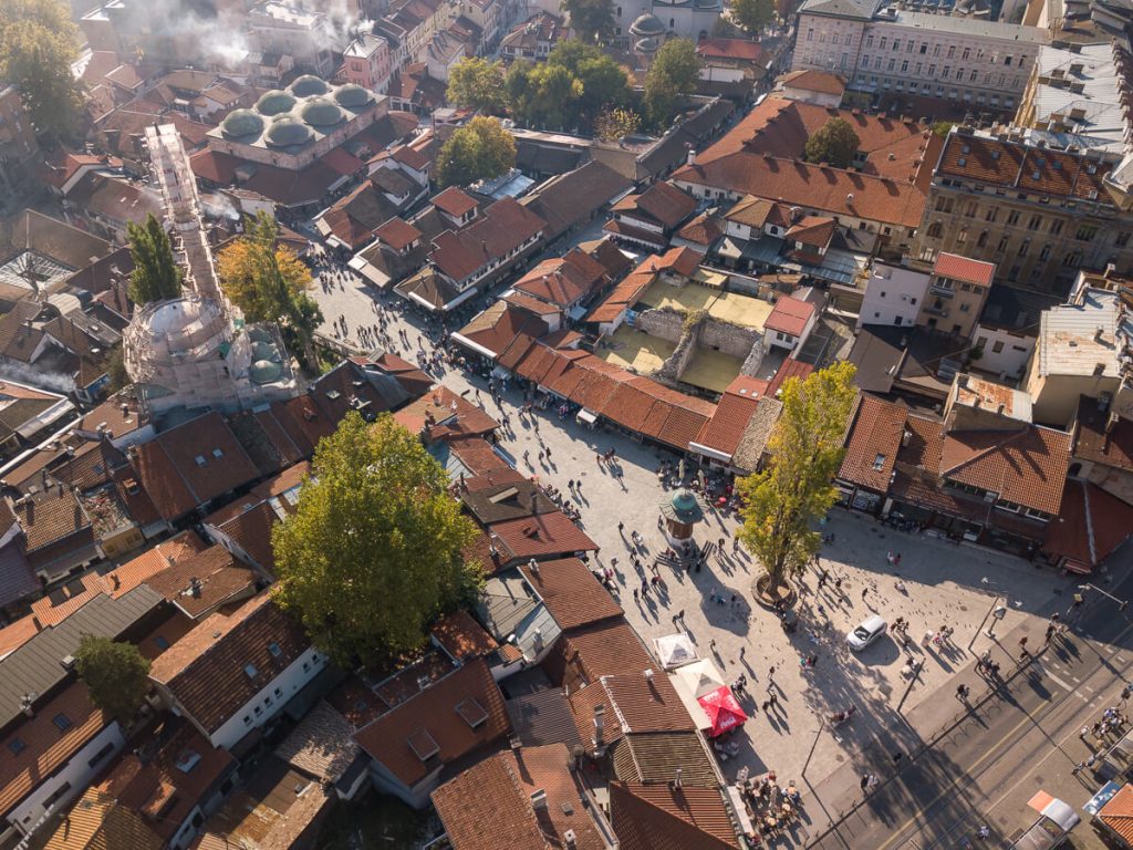 Sarajevo - Sebilj en Baščaršija