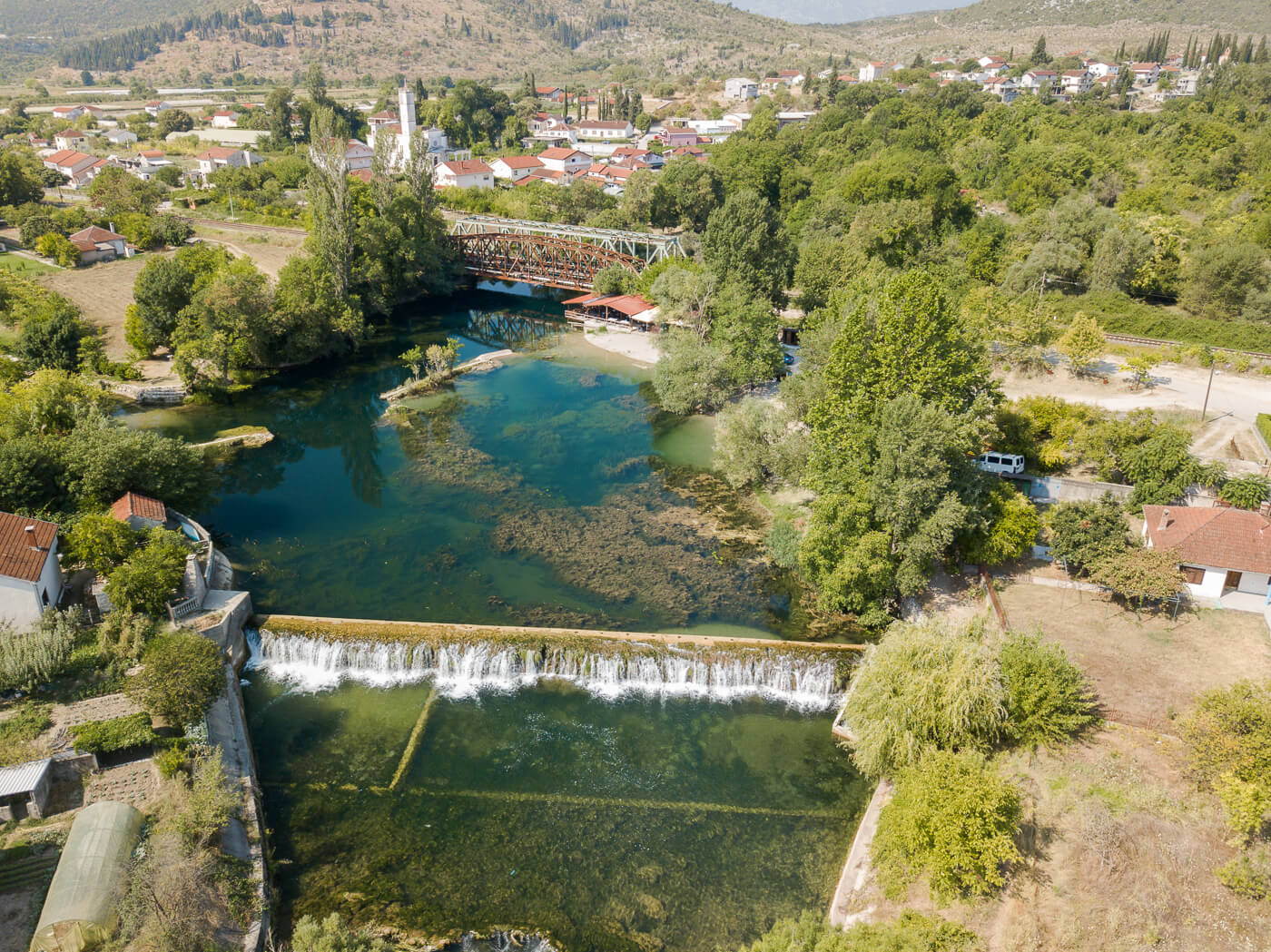 Zwemplek Jaz bij Struge - Capljina