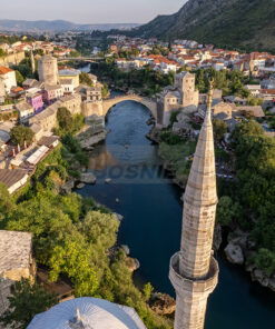 Mostar Stari Most en Moskee