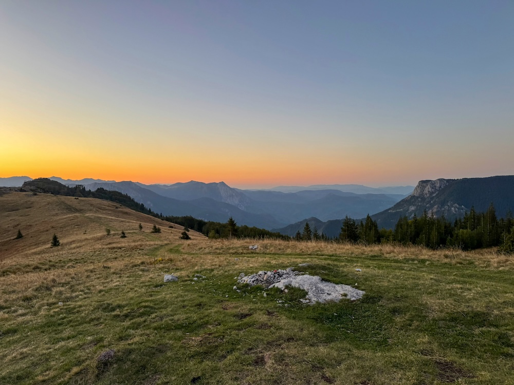 Mooi uitzicht op Prijevor - Sutjeska Nationaal Park